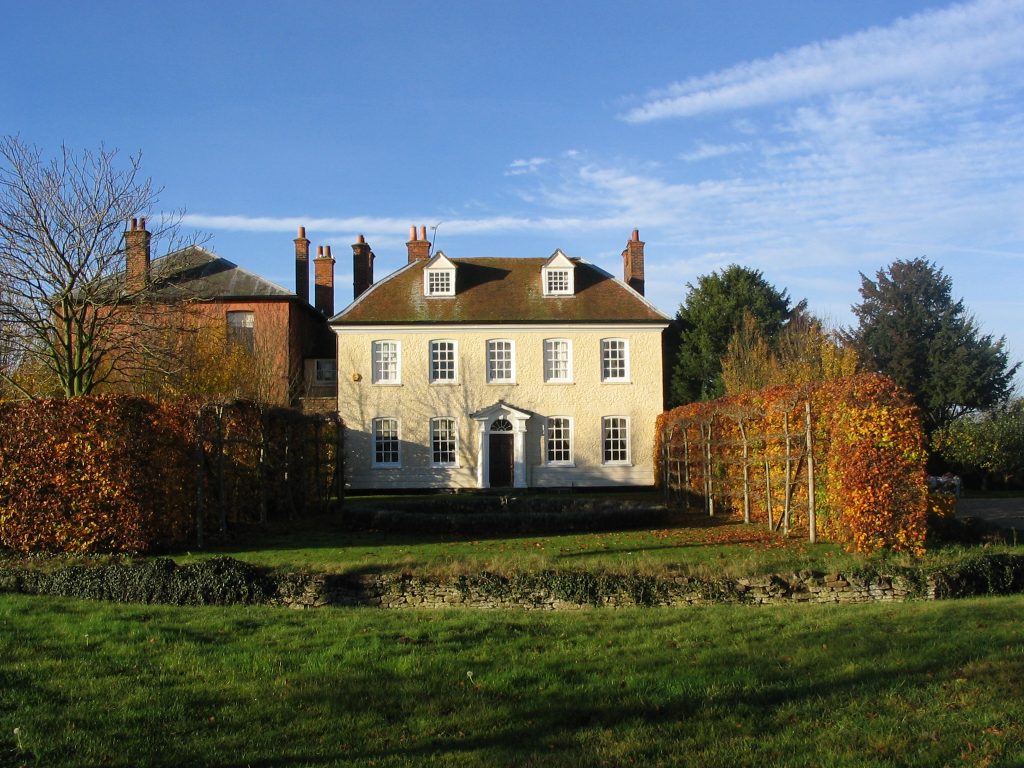 3. The east front in Autumn